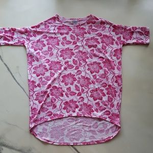 EUC LLR Pink Floral Irma XXS
